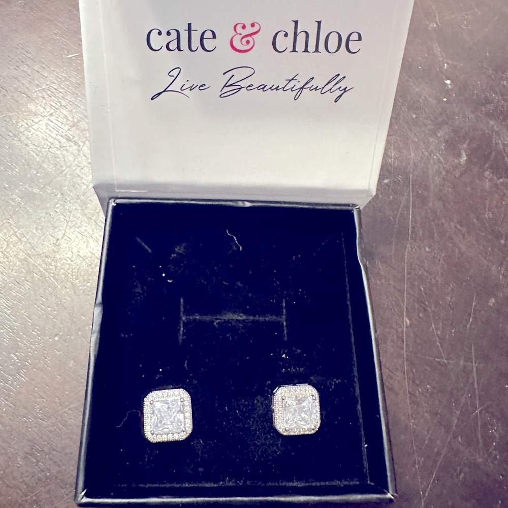 Cate & Chloe Halo earrings